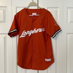 NWOT Texas longhorns Mitchell & Ness Jersey